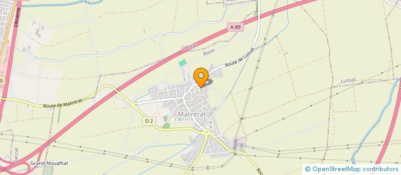 localisation de l'entreprise MADAME VICENTICA JUILLARD  MALINTRAT