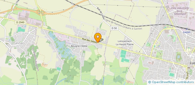 localisation de l'entreprise MADAME VICHANA TAING  LES MAGNILS-REIGNIERS