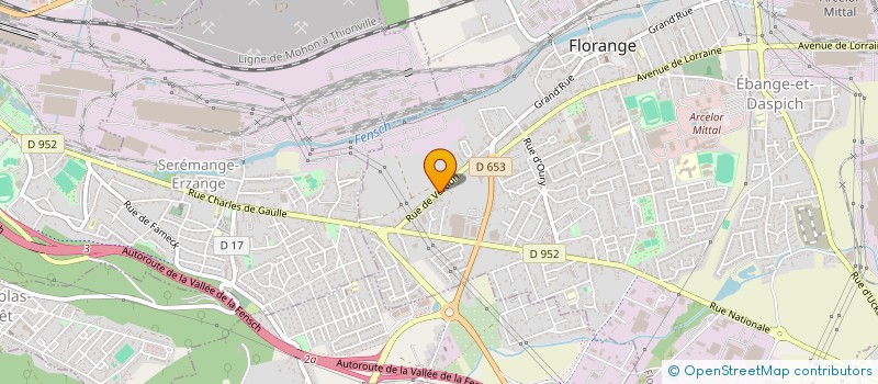 localisation de l'entreprise MADAME VICHARA LY  FLORANGE