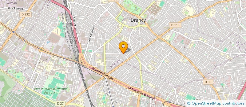 localisation de l'entreprise MADAME VICINANCA CALDARARU  DRANCY