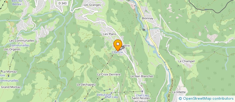 localisation de l'entreprise MADAME VICKIE NAGY  SAINT-GERVAIS-LES-BAINS