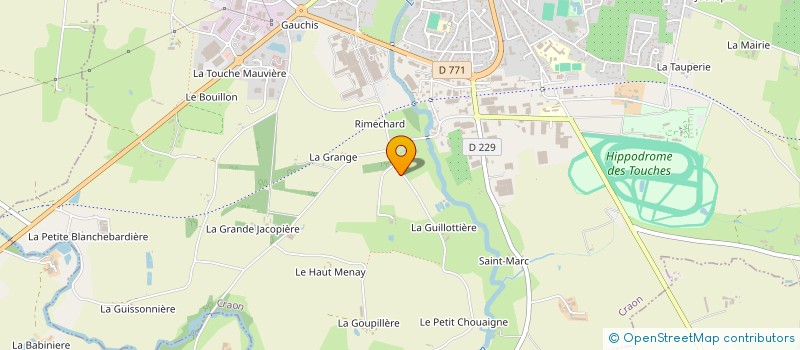 localisation de l'entreprise MADAME VICKY BELAMY à CRAON