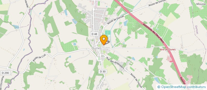 localisation de l'entreprise MADAME VICKY BENOIT  DUNES