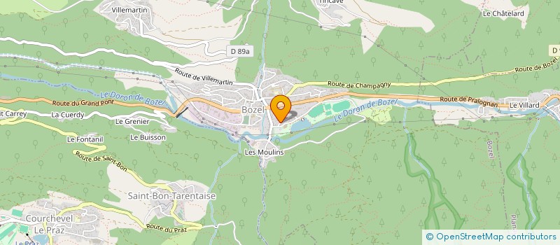 localisation de l'entreprise MADAME VICKY BROWN à BOZEL