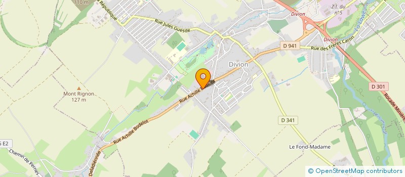 localisation de l'entreprise MADAME VICKY CODRON  DIVION