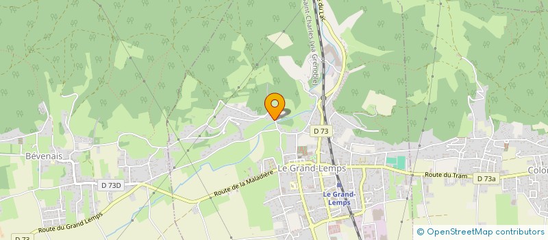 localisation de l'entreprise MADAME VICKY DA SILVA  LE GRAND-LEMPS