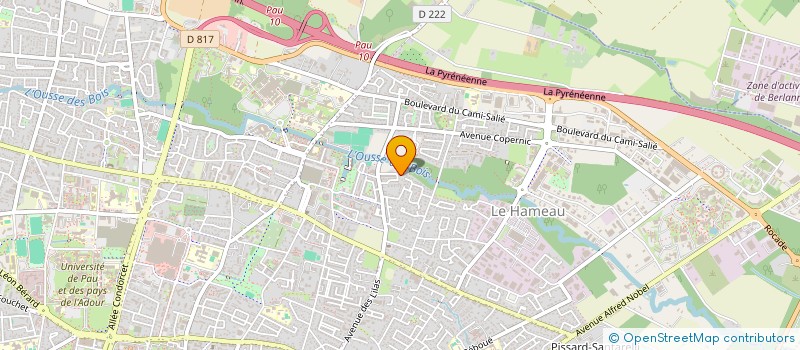 localisation de l'entreprise MADAME VICKY FLORALIN MORALES AREVALO à PAU