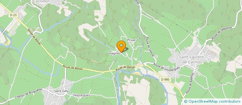 localisation de l'entreprise MADAME VICKY GABARDA  CORNILLON