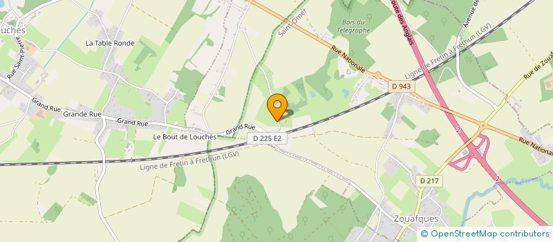 localisation de l'entreprise MADAME VICKY HAMY  ZOUAFQUES