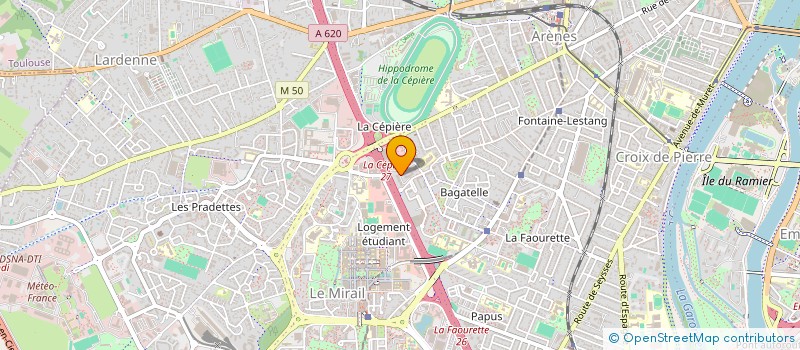 localisation de l'entreprise MADAME VICKY IKENNA  TOULOUSE