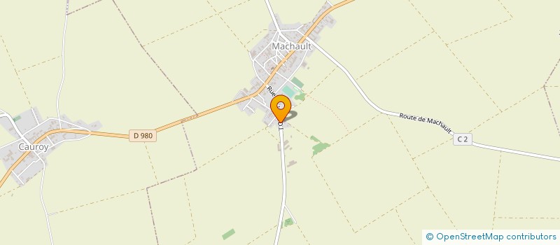 localisation de l'entreprise MADAME VICKY LAPIERRE  MACHAULT