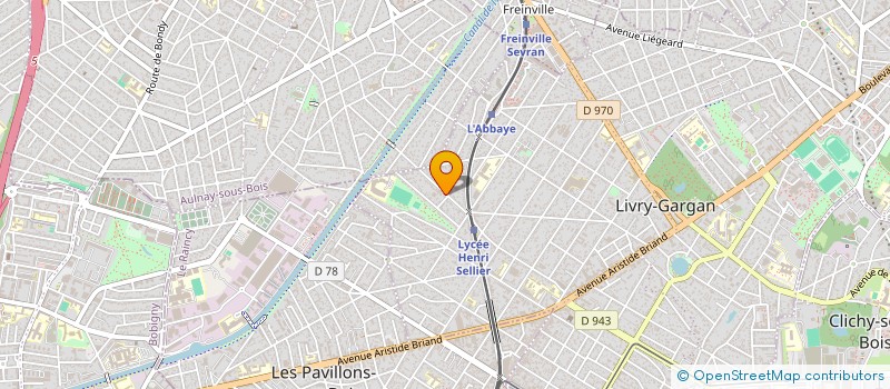 localisation de l'entreprise MADAME VICKY LE HENAFF  LIVRY-GARGAN