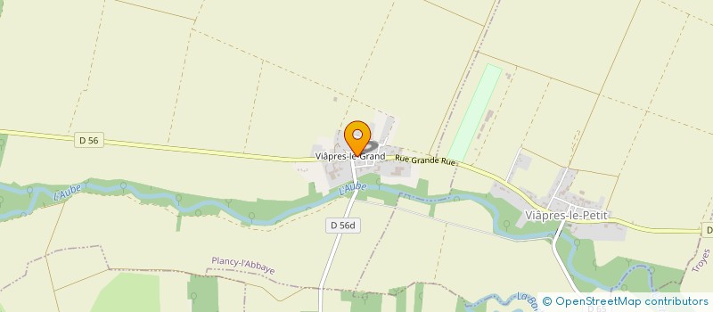 localisation de l'entreprise MADAME VICKY LECLERE  PLANCY L ABBAYE