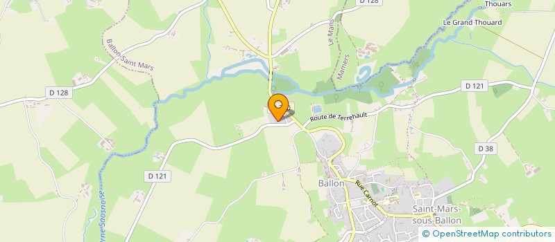 localisation de l'entreprise MADAME VICKY LECUYER  BALLON-SAINT MARS