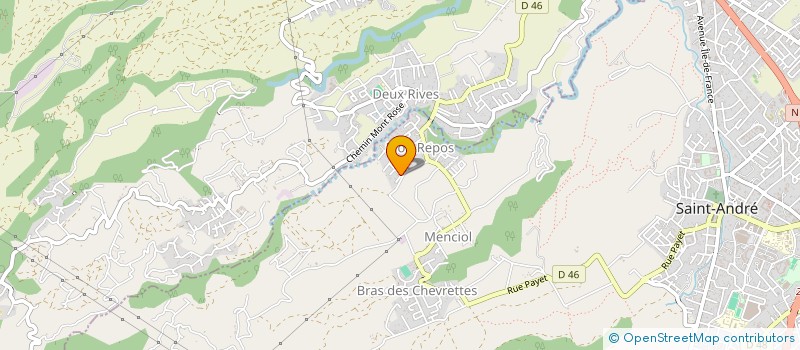 localisation de l'entreprise MADAME VICKY MAILLOT  SAINT-ANDRE