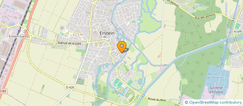 localisation de l'entreprise MADAME VICKY SERTLING  ERSTEIN