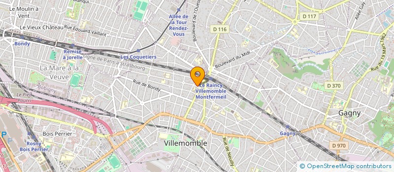 localisation de l'entreprise MADAME VICKY VAGLICA à VILLEMOMBLE