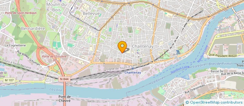 localisation de l'entreprise MADAME VICTOIRE AUBERT à NANTES