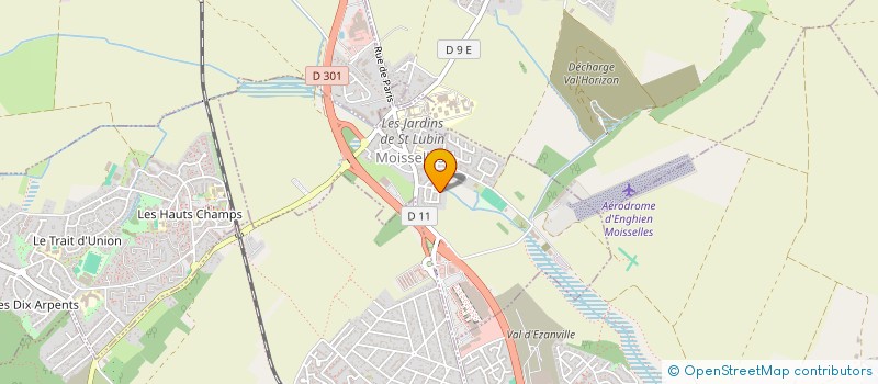 localisation de l'entreprise MADAME VICTOIRE AUBRY  SAINT-LEU-LA-FORET