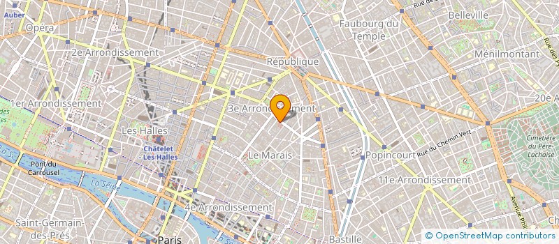 localisation de l'entreprise MADAME VICTOIRE BAILLY  PARIS