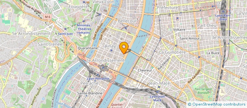 localisation de l'entreprise MADAME VICTOIRE BARRAULT  LYON