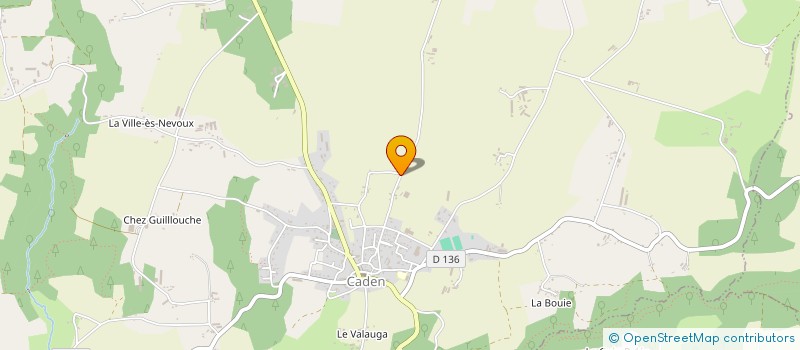 localisation de l'entreprise MADAME VICTOIRE BOURDEAU DE FONTENAY à MEOBECQ