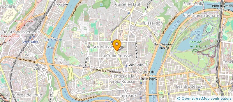 localisation de l'entreprise MADAME VICTOIRE CHOQUET  LYON