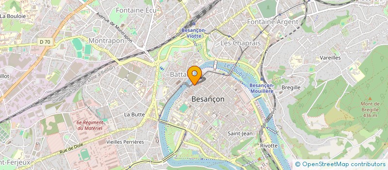 localisation de l'entreprise MADAME VICTOIRE CUINET  SAINT-GERMAIN-LES-BELLES