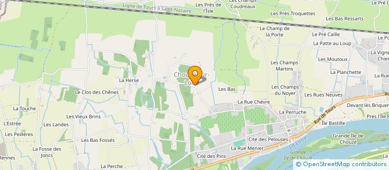 localisation de l'entreprise MADAME VICTOIRE DAVID  CHOUZE-SUR-LOIRE