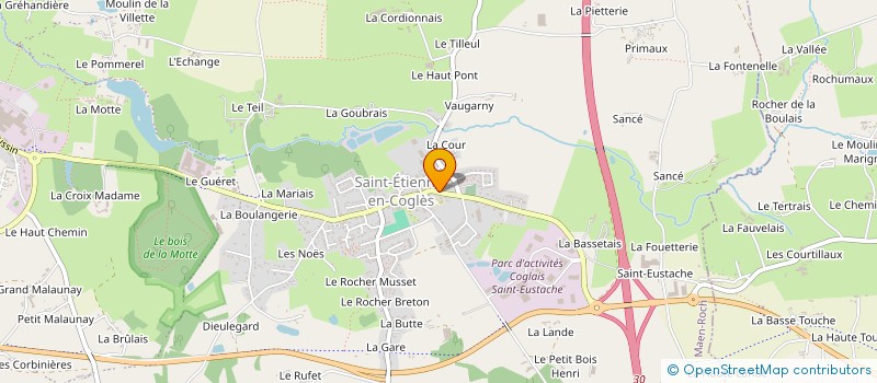 localisation de l'entreprise MADAME VICTOIRE DE LAMBERTYE  MAEN ROCH