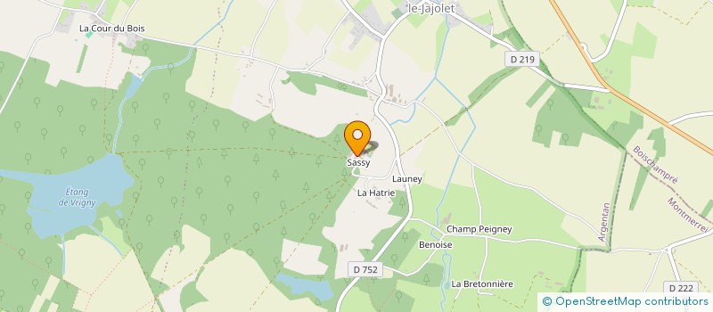 localisation de l'entreprise MADAME VICTOIRE DE PANAFIEU à BOISCHAMPRE