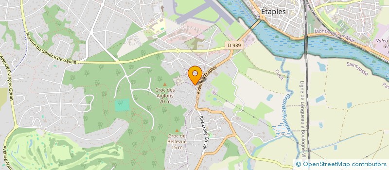 localisation de l'entreprise MADAME VICTOIRE DELERUE  CUCQ