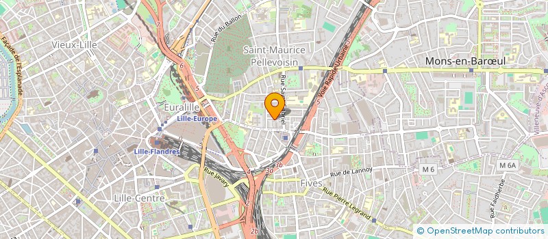 localisation de l'entreprise MADAME VICTOIRE DEMOUVEAUX à LILLE