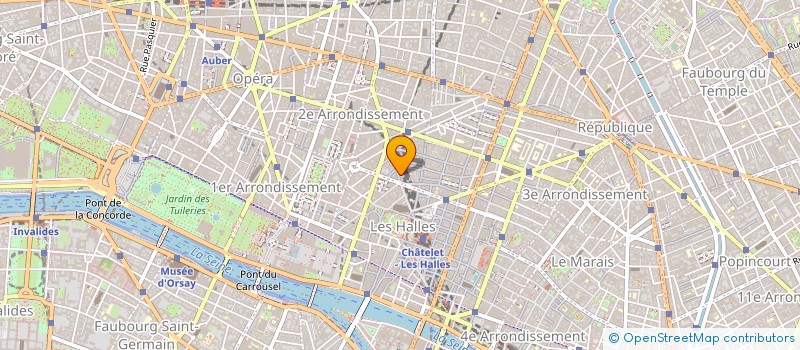 localisation de l'entreprise MADAME VICTOIRE DEWE  PARIS