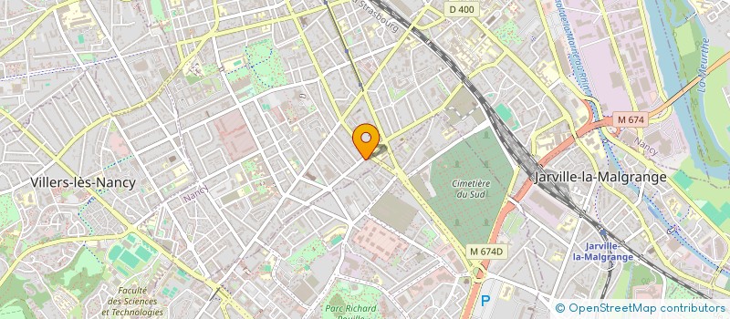 localisation de l'entreprise MADAME VICTOIRE EHLINGER  NANCY