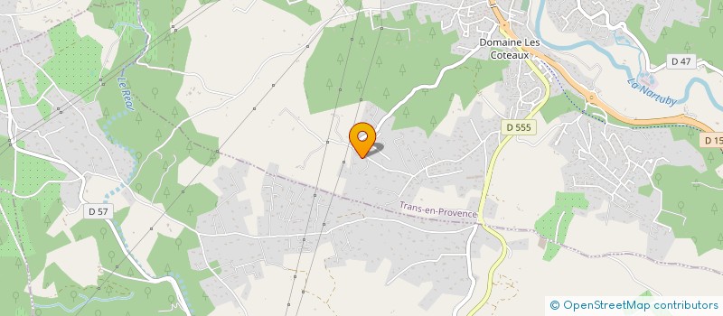 localisation de l'entreprise MADAME VICTOIRE ESTEVE à TRANS-EN-PROVENCE