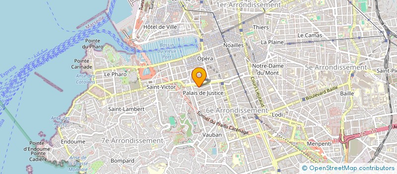 localisation de l'entreprise MADAME VICTOIRE FALLOT  MARSEILLE