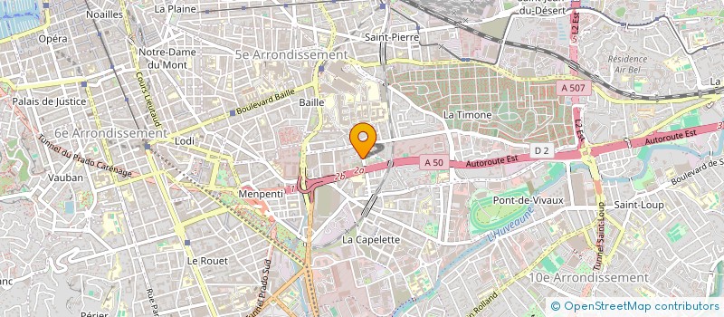 localisation de l'entreprise MADAME VICTOIRE FRANQUEBALME à MARSEILLE
