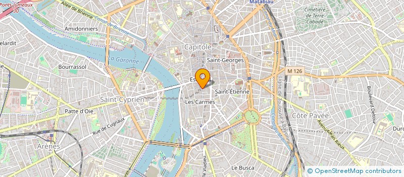 localisation de l'entreprise MADAME VICTOIRE GELY  TOULOUSE