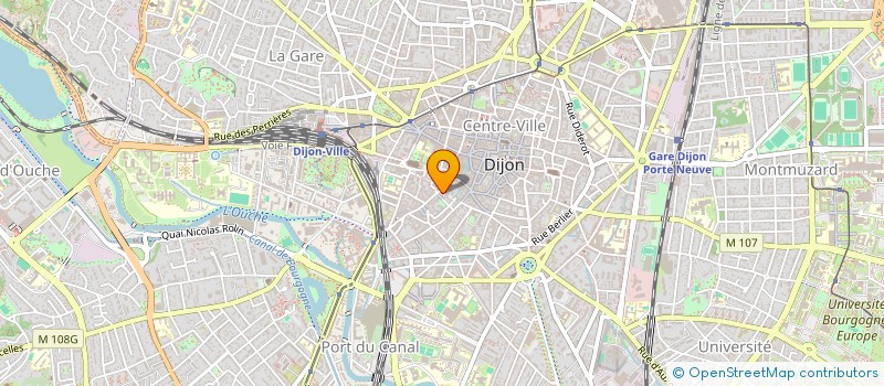 localisation de l'entreprise MADAME VICTOIRE GILLET  DIJON