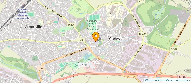 localisation de l'entreprise MADAME VICTOIRE GNASSOUNOU à GONESSE