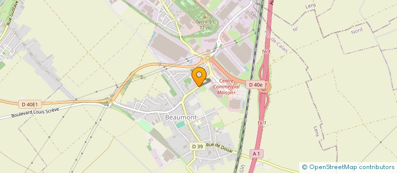 localisation de l'entreprise MADAME VICTOIRE JEZ  GOUZEAUCOURT