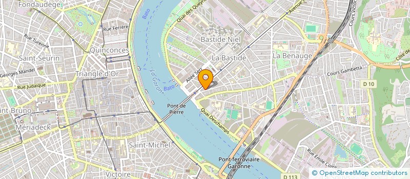 localisation de l'entreprise MADAME VICTOIRE LABAGNERE à BORDEAUX