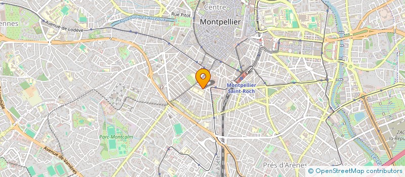 localisation de l'entreprise MADAME VICTOIRE LADREIT DE LACHARRIERE à MONTPELLIER