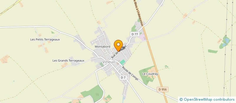 localisation de l'entreprise MADAME VICTOIRE LAMOUREUX  VINEUIL