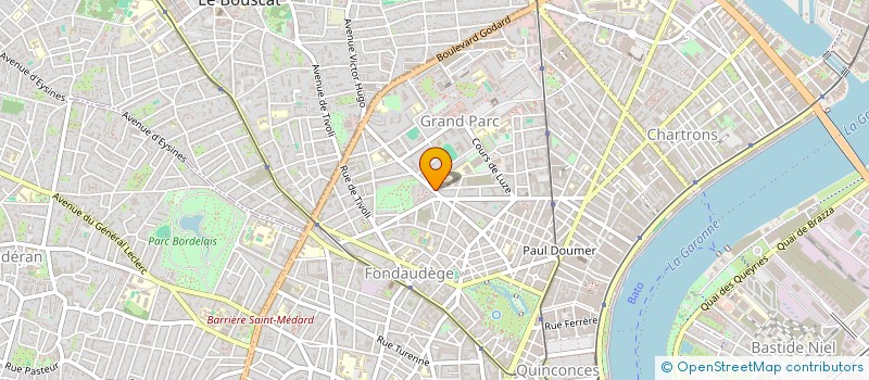 localisation de l'entreprise MADAME VICTOIRE LAVALETTE  BORDEAUX