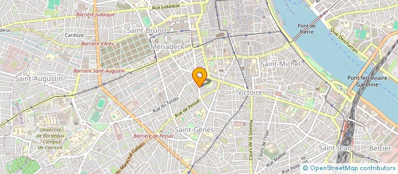 localisation de l'entreprise MADAME VICTOIRE LE RUNIGO  BORDEAUX