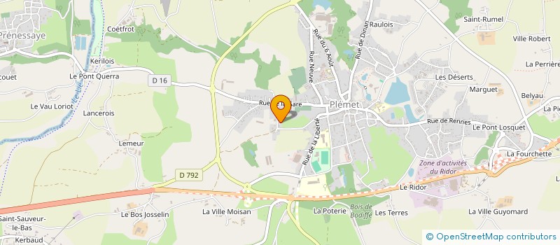 localisation de l'entreprise MADAME VICTOIRE LEO  PLEMET