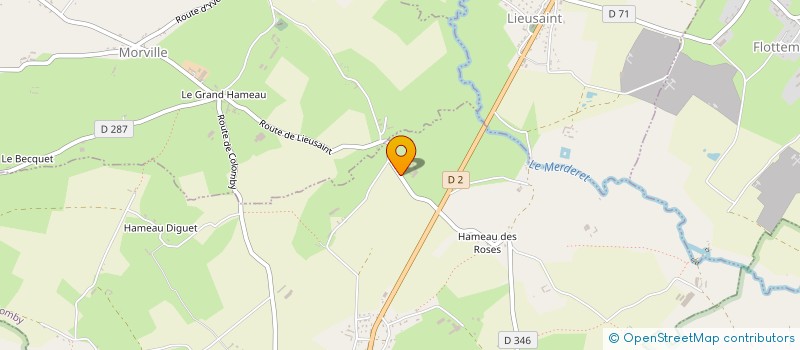 localisation de l'entreprise MADAME VICTOIRE LEROUX  BRIX