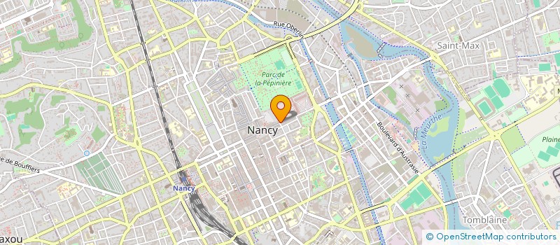 localisation de l'entreprise MADAME VICTOIRE MARCHAL  NANCY